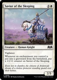 Savior of the Sleeping - Wilds of Eldraine - Magic: The Gathering card