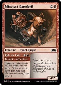 Minecart Daredevil - Wilds of Eldraine - Magic: The Gathering card