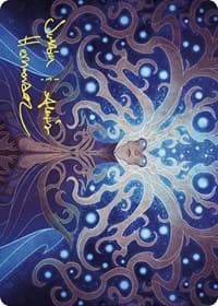 Omniscience Art Card (Gold-Stamped Signature) - Art Series: Wilds of Eldraine - Magic: The Gathering card