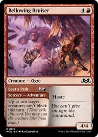 Bellowing Bruiser - Wilds of Eldraine - Magic: The Gathering card