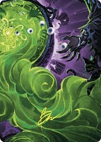Waste Not Art Card (Gold-Stamped Signature) - Art Series: Wilds of Eldraine - Magic: The Gathering card