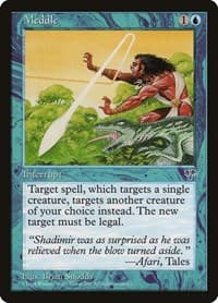 Meddle - Mirage - Magic: The Gathering card