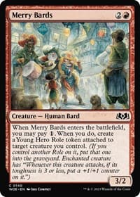 Merry Bards - Wilds of Eldraine - Magic: The Gathering card