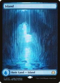 Island - Full Art (0007) - Judge Promos - Magic: The Gathering card