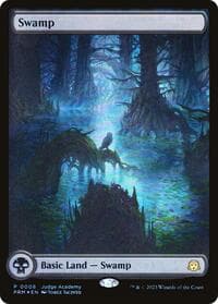Swamp - Full Art (0008) - Judge Promos - Magic: The Gathering card