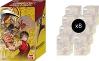 Double Pack Set Volume 1 Display - Kingdoms of Intrigue - One Piece Card Game card