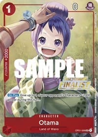 Otama (Online Regional 2023) [Finalist] - One Piece Promotion Cards - One Piece Card Game card