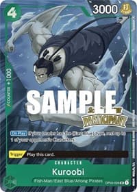 Kuroobi (Online Regional 2023) [Participant] - One Piece Promotion Cards - One Piece Card Game card