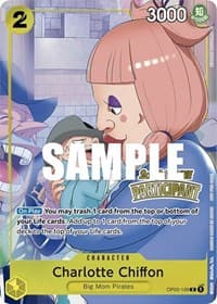 Charlotte Chiffon (Online Regional 2023) [Participant] - One Piece Promotion Cards - One Piece Card Game card