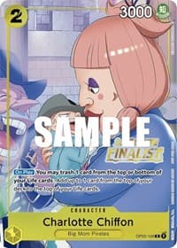 Charlotte Chiffon (Online Regional 2023) [Finalist] - One Piece Promotion Cards - One Piece Card Game card