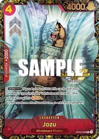 Jozu (Championship 2023) - One Piece Promotion Cards - One Piece Card Game card