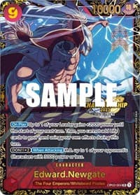 Edward.Newgate (Championship 2023) - One Piece Promotion Cards - One Piece Card Game card