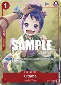 Otama (Online Regional 2023) [Winner] - One Piece Promotion Cards - One Piece Card Game card