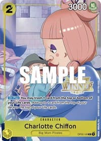 Charlotte Chiffon (Online Regional 2023) [Winner] - One Piece Promotion Cards - One Piece Card Game card