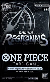 Online Regional Participation Pack Vol. 2 - One Piece Promotion Cards - One Piece Card Game card