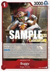 Buggy (Judge Pack Vol. 2) - One Piece Promotion Cards - One Piece Card Game card