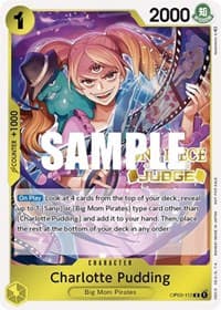 Charlotte Pudding (Judge Pack Vol. 2) - One Piece Promotion Cards - One Piece Card Game card