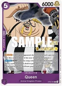 Queen (Judge Pack Vol. 2) - One Piece Promotion Cards - One Piece Card Game card