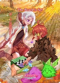 The Board is Set (Serial Numbered) - Trials of Ikithia [1st Edition] - Akora TCG card