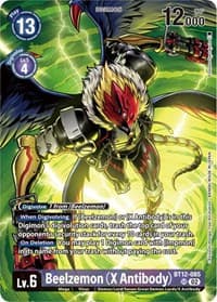 Beelzemon (X Antibody) (Premium Binder Set) - Across Time - Digimon Card Game card