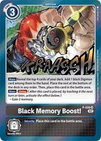 Black Memory Boost! (Resurgence Booster Reprint) - Resurgence Booster - Digimon Card Game card