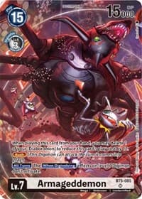 Armageddemon (Tamer Goods Set Diaboromon) - Battle of Omni - Digimon Card Game card
