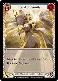 Herald of Tenacity (Blue) - LGS175 - Flesh and Blood: Promo Cards - Flesh and Blood TCG card