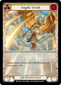 Angelic Wrath (Yellow) - LGS162 - Flesh and Blood: Promo Cards - Flesh and Blood TCG card