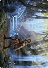 Into the Fae Court Art Card - Art Series: Wilds of Eldraine - Magic: The Gathering card