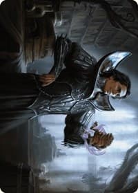 Spiteful Hexmage Art Card - Art Series: Wilds of Eldraine - Magic: The Gathering card