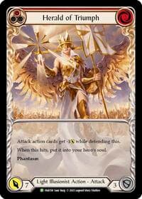 Herald of Triumph (Red) - FAB158 - Flesh and Blood: Promo Cards - Flesh and Blood TCG card
