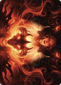 Witch's Mark Art Card - Art Series: Wilds of Eldraine - Magic: The Gathering card