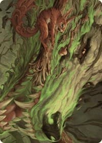 Leaping Ambush Art Card - Art Series: Wilds of Eldraine - Magic: The Gathering card