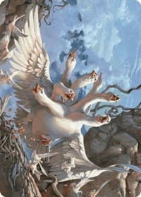 The Goose Mother Art Card - Art Series: Wilds of Eldraine - Magic: The Gathering card