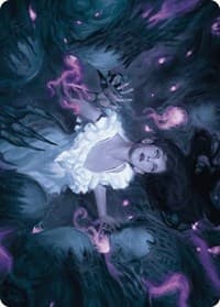 Neva, Stalked by Nightmares Art Card - Art Series: Wilds of Eldraine - Magic: The Gathering card