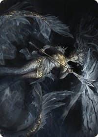 Sharae of Numbing Depths Art Card - Art Series: Wilds of Eldraine - Magic: The Gathering card