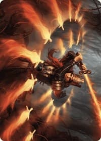 Heartflame Duelist Art Card - Art Series: Wilds of Eldraine - Magic: The Gathering card