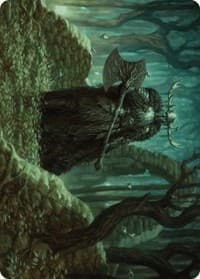 Mosswood Dreadknight Art Card - Art Series: Wilds of Eldraine - Magic: The Gathering card