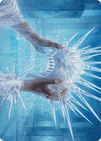 Hylda's Crown of Winter Art Card - Art Series: Wilds of Eldraine - Magic: The Gathering card
