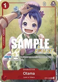 Otama (Offline Regional 2023) [Finalist] - One Piece Promotion Cards - One Piece Card Game card
