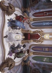 Throne of Eldraine Art Card - Art Series: Wilds of Eldraine - Magic: The Gathering card