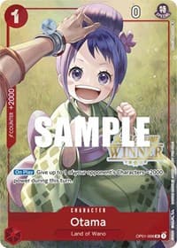 Otama (Offline Regional 2023) [Winner] - One Piece Promotion Cards - One Piece Card Game card