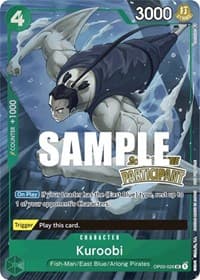 Kuroobi (Offline Regional 2023) [Participant] - One Piece Promotion Cards - One Piece Card Game card