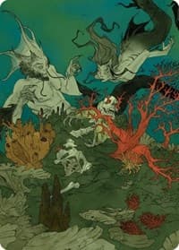 Curiosity Art Card - Art Series: Wilds of Eldraine - Magic: The Gathering card