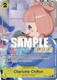 Charlotte Chiffon (Offline Regional 2023) [Finalist] - One Piece Promotion Cards - One Piece Card Game card