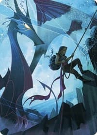 Hatching Plans Art Card - Art Series: Wilds of Eldraine - Magic: The Gathering card
