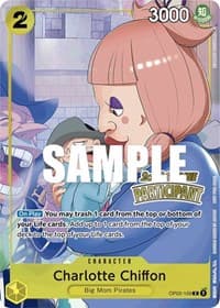Charlotte Chiffon (Offline Regional 2023) [Participant] - One Piece Promotion Cards - One Piece Card Game card