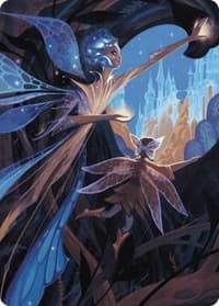 Kindred Discovery Art Card - Art Series: Wilds of Eldraine - Magic: The Gathering card