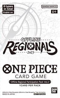 Offline Regional Participation Pack Vol. 2 - One Piece Promotion Cards - One Piece Card Game card
