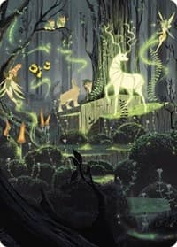 Primal Vigor Art Card - Art Series: Wilds of Eldraine - Magic: The Gathering card